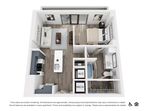 bedroom floor plan | apartments in pittsburgh pa | the alden